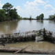 A Superfund site that flooded during Hurricane Harve in 2017.